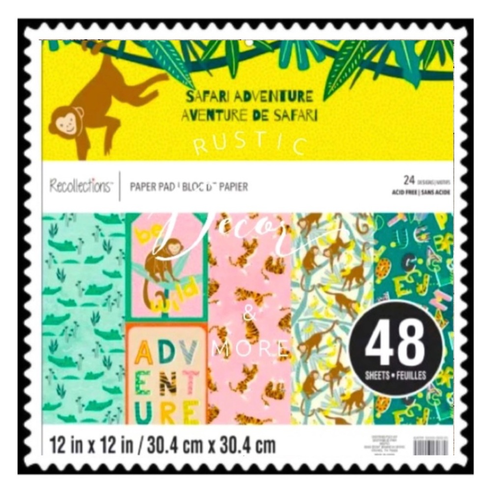 SAFARI ADVENTURE PAPER PAD